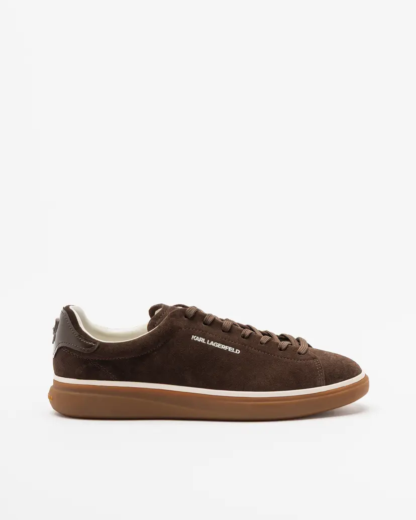 Karl Lagerfeld Karl Lagerfeld Kane Lo Lace Suede Brown Sneakers