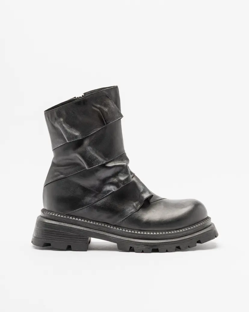 Papucei Papucei PIUM Black Ankle Boots