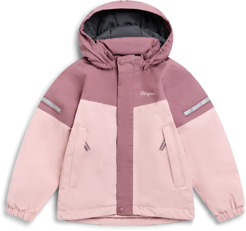 Bergans Bergans Kids' Lilletind Insulated Shell Jacket Faded Pink/rose Dust