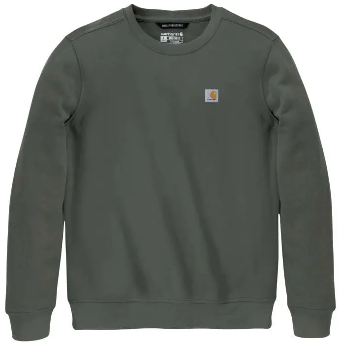 Carhartt Workwear Carhartt Workwear Carhartt W's French Terry Crewneck Sweatshirt Dusty Olive