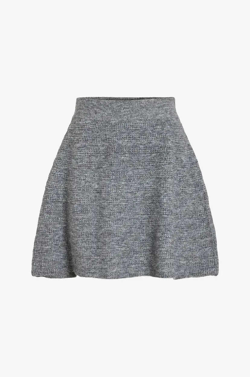 Vila Skjørt viJayla Knit Skirt - Grå