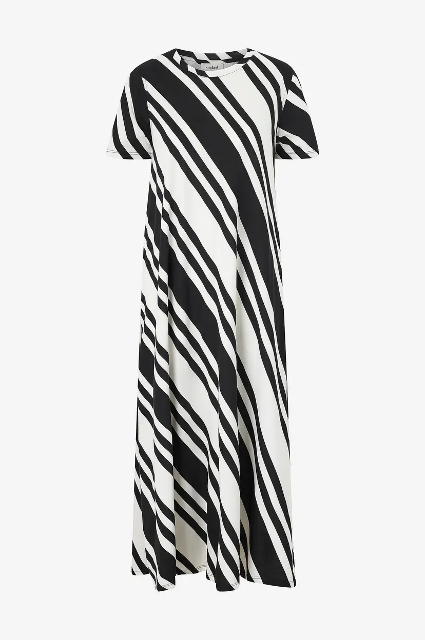 Soaked In Luxury Maxikjole slAeve Dress SS - Hvit