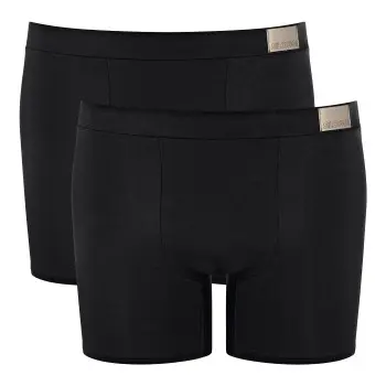 Sloggi Sloggi 2P Men GO Natural Short Svart bomull Large Herre