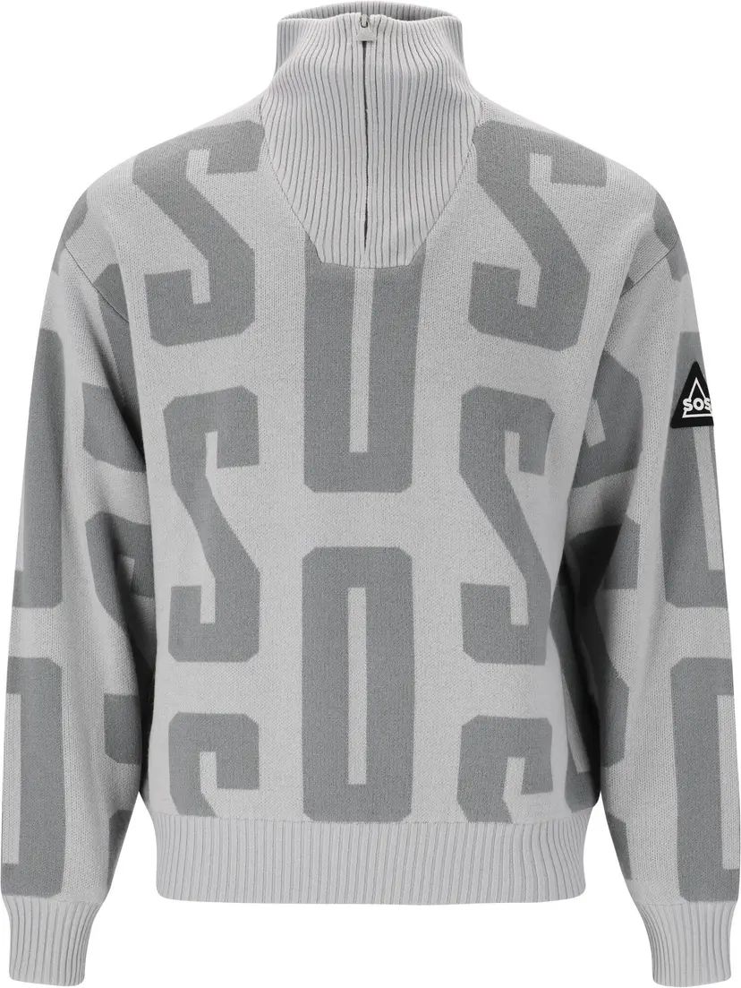 SOS SOS Verbier Windstopper Uni Knit Harbor Mist