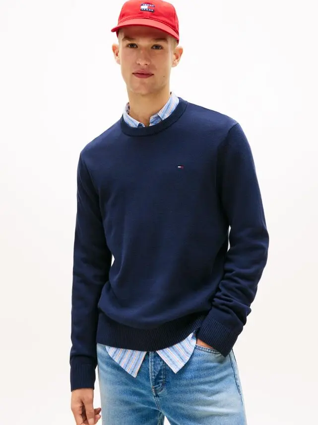 Tommy Jeans TJM SLIM ESS LIGHT SWEATER EXT