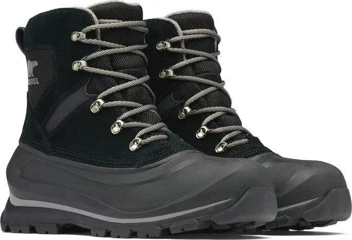 Sorel Sorel Men's Buxton Lace Boot Wp Black, Quarry