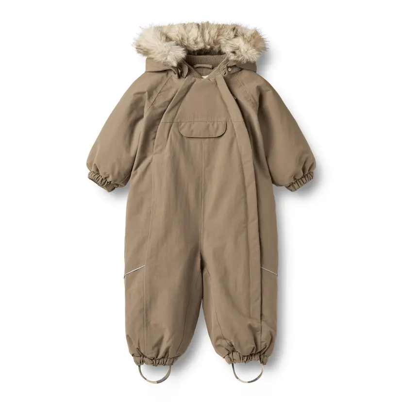 Wheat Wheat - Vinterdress Baby Nickie Dry Wood