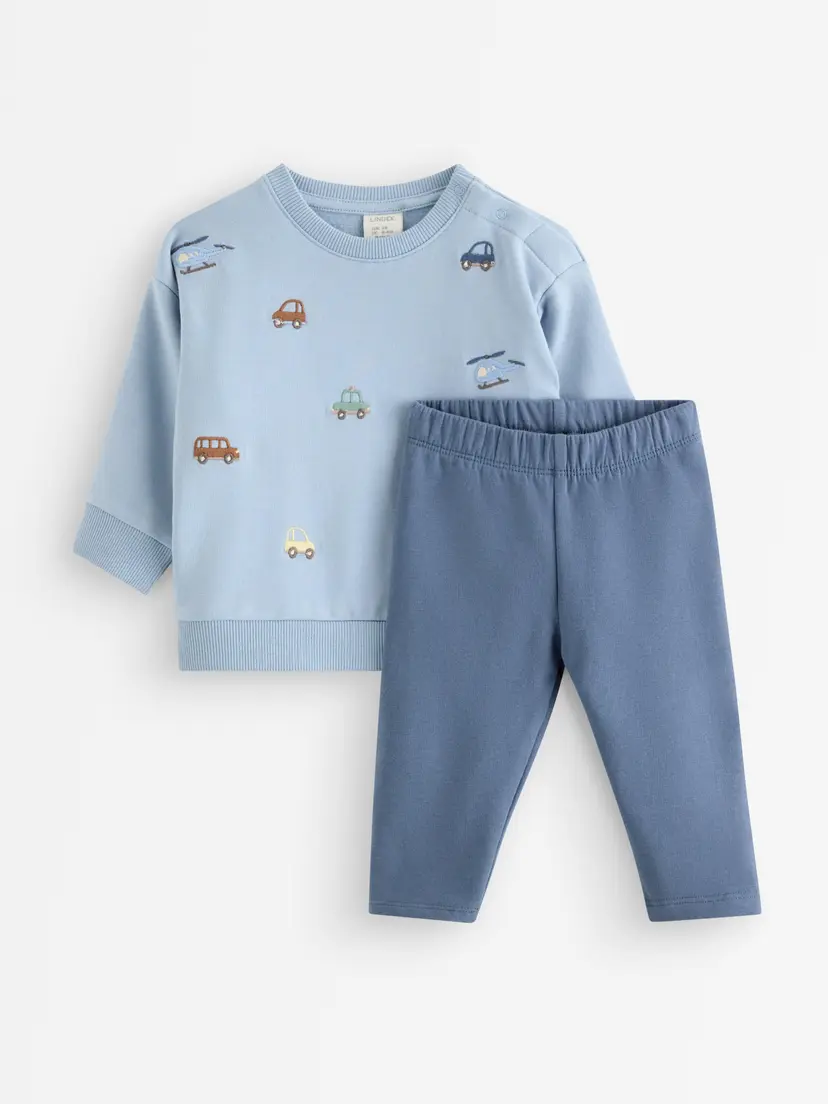 Lindex Sett med collegegenser og leggings