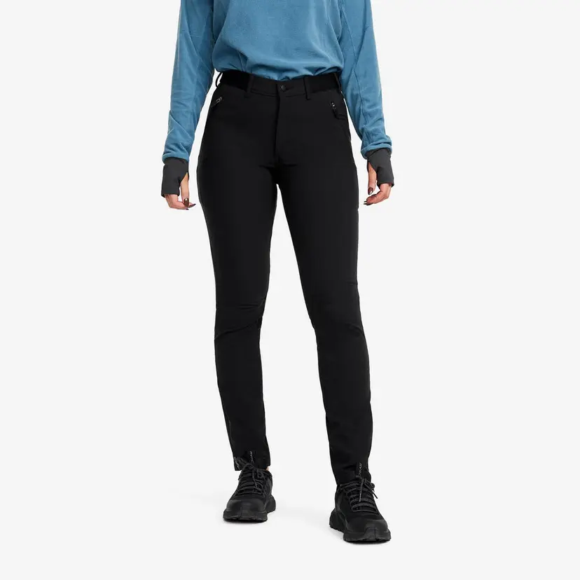 RevolutionRace Daybreak Outdoor Stretch Pants Dame Black Edition