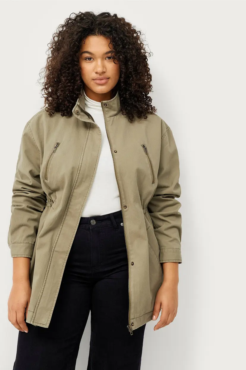 Ellos Plus collection Parka Molly - Grønn