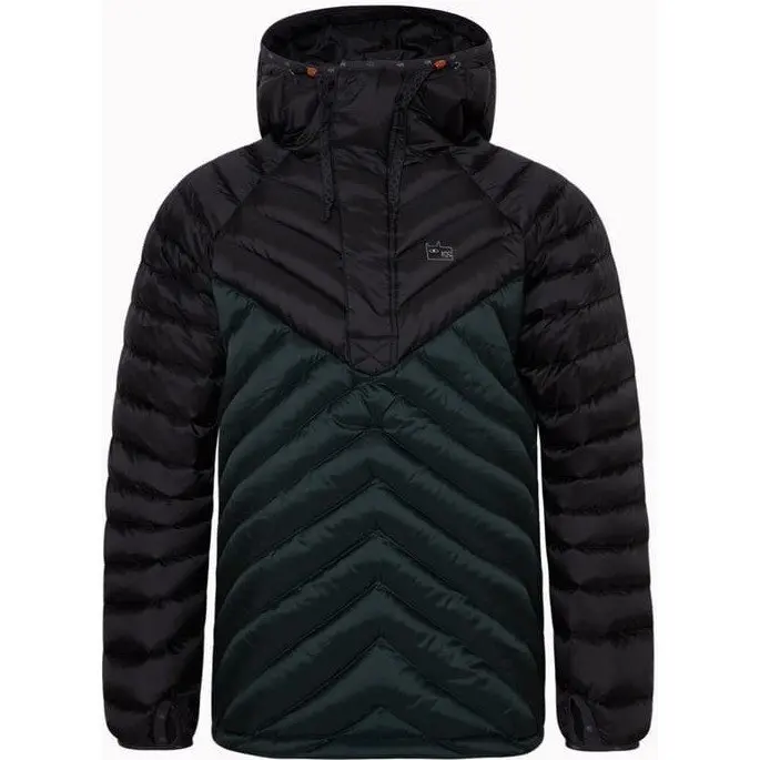 Varg Varg M Övik Down Anorak Emerald Green And Carbon Black