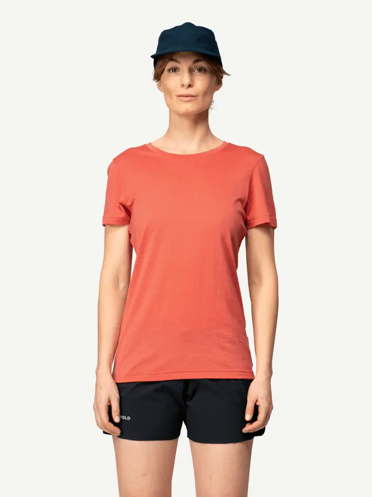 Devold Devold - Classic T-skjorte Dame - Large - Rosa