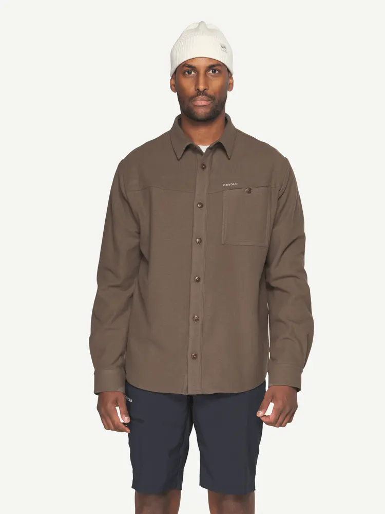 Devold Devold - Merino Overulltrøye - Large - Brun