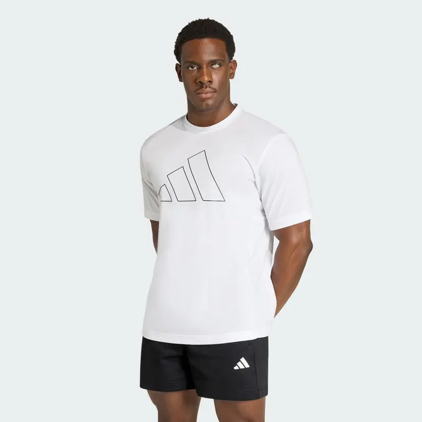 Adidas WORKOUT ESSENTIALS FEELREADY LOGO T-SKJORTE