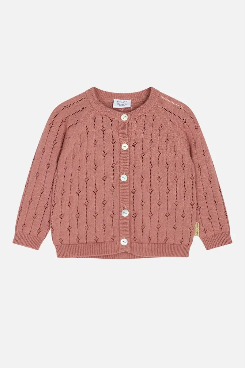 Hust and Claire Hust and Claire  Cleo Cardigan Ash rose (86 / 1,5 år)