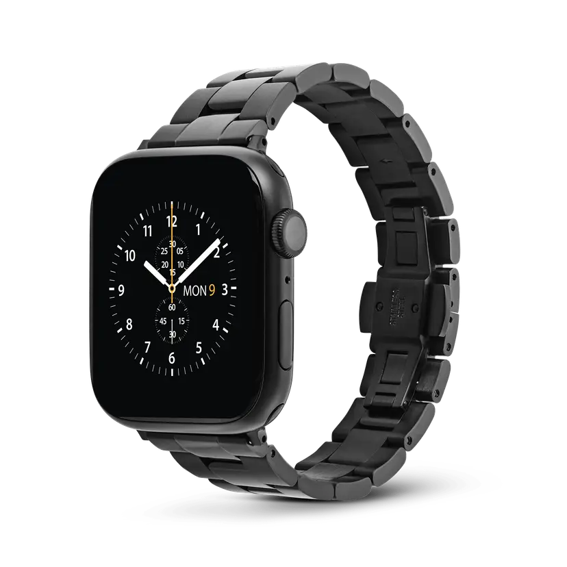 Daniel Wellington Black Smartwatch Strap Iconic Link Onyx | DW