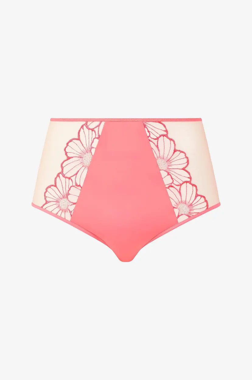 Chantelle Truser Lush High Waist Full Brief - Rosa