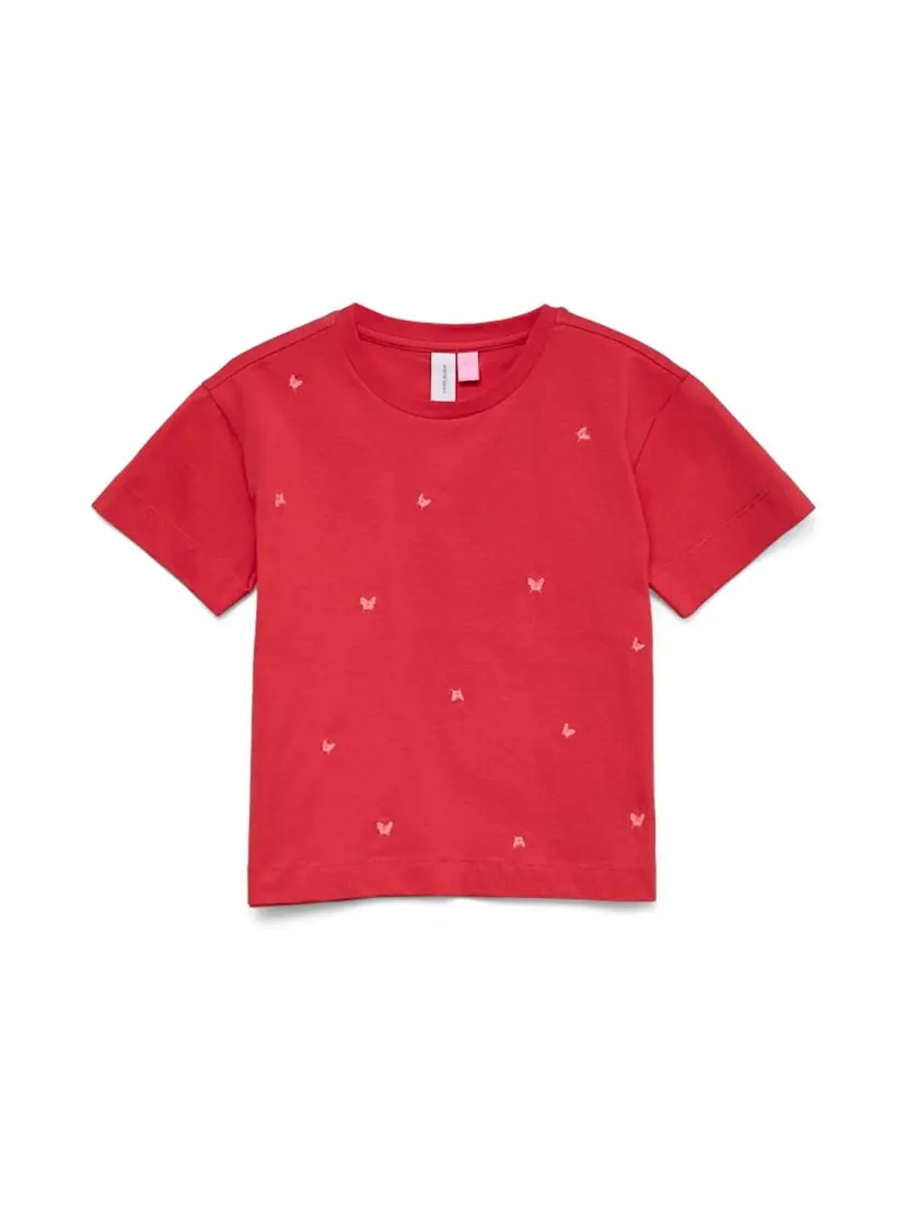Vero Moda Girl Vero Moda Girl Sola Mette T-skjorte  rød (158/164)