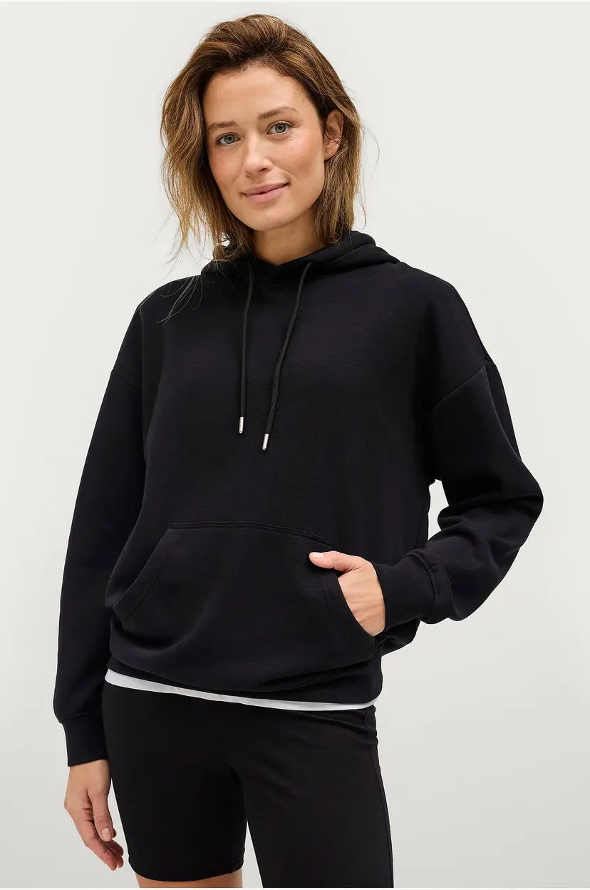 Ellos Collection Genser med hettegenser - Svart