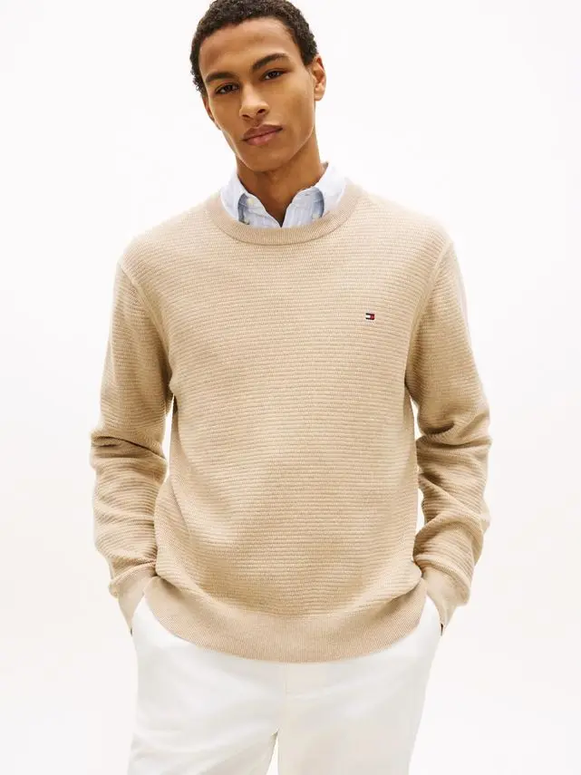 Tommy Hilfiger SEASONAL STRUCTURE CREW NECK