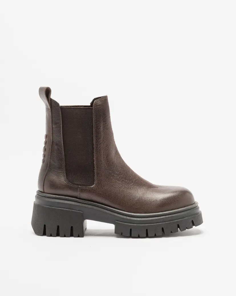 Dropp Dropp PF510 Brown Chelsea boots