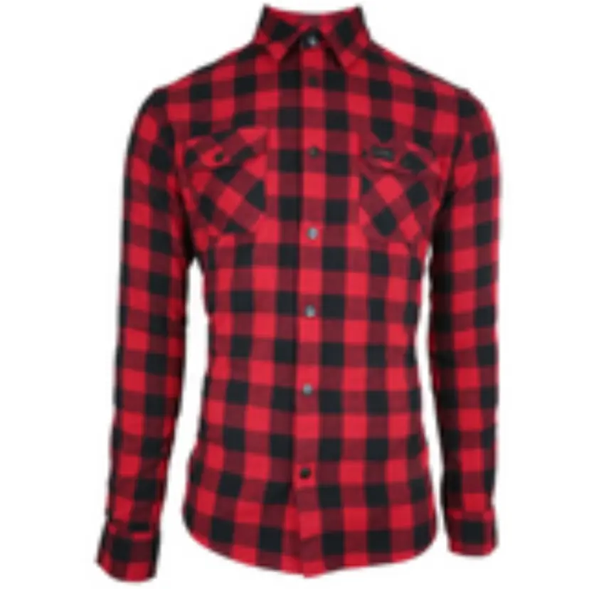 After Hunt After Hunt Flanellskjorta Red/Black