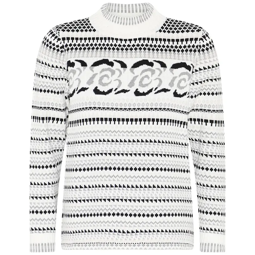 Skovhuus Skovhuus Kvinne Off-white / Grey Melange L