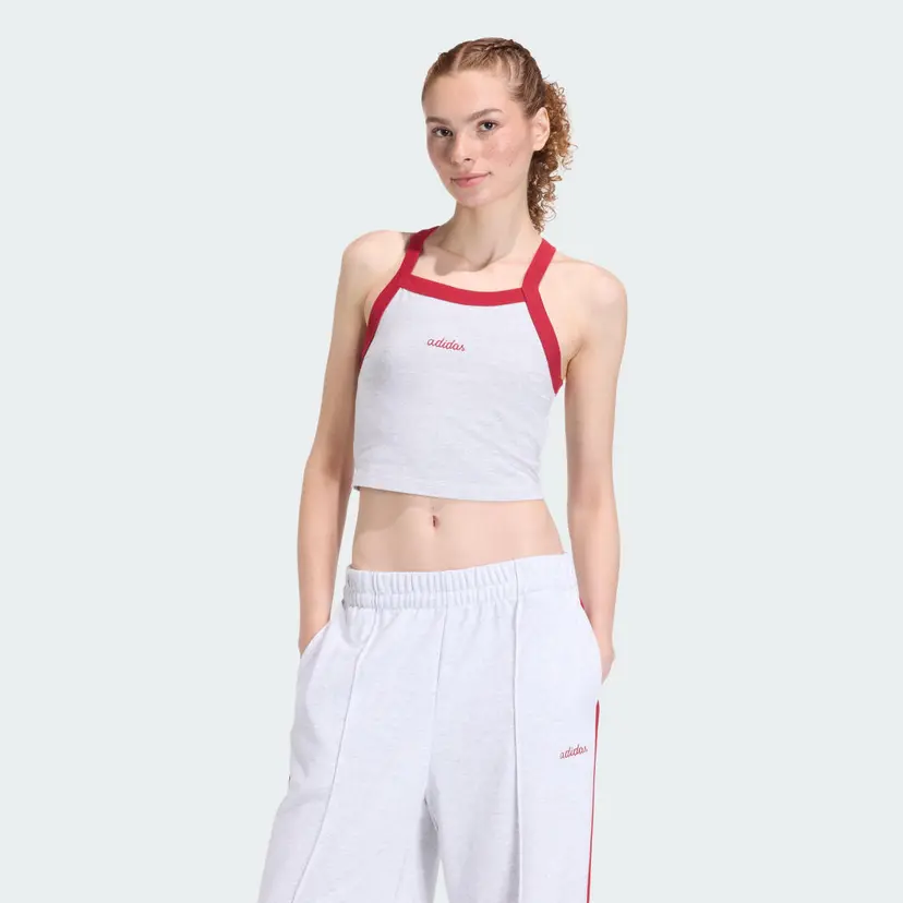 Adidas Seasonal Essentials Colorpop Embroidered Graphic Tanktopp