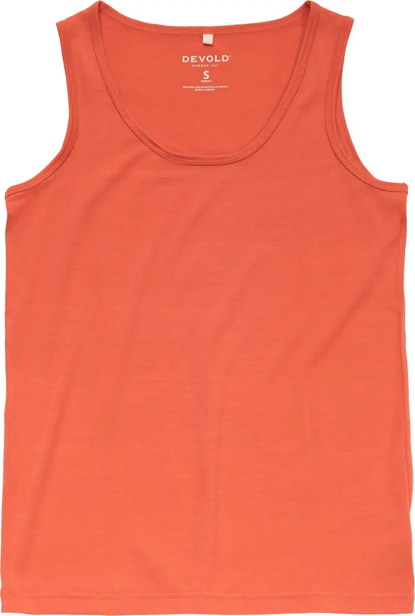 Devold Devold Women's Classic Tank Coral