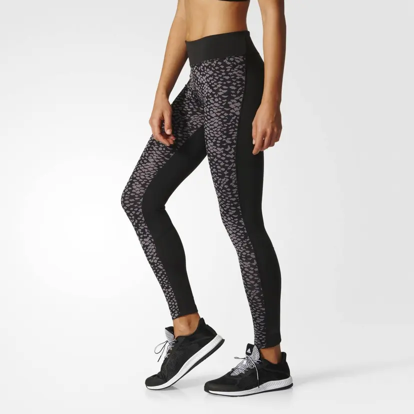 Adidas Adidas D2M Long tights - sort (XS)