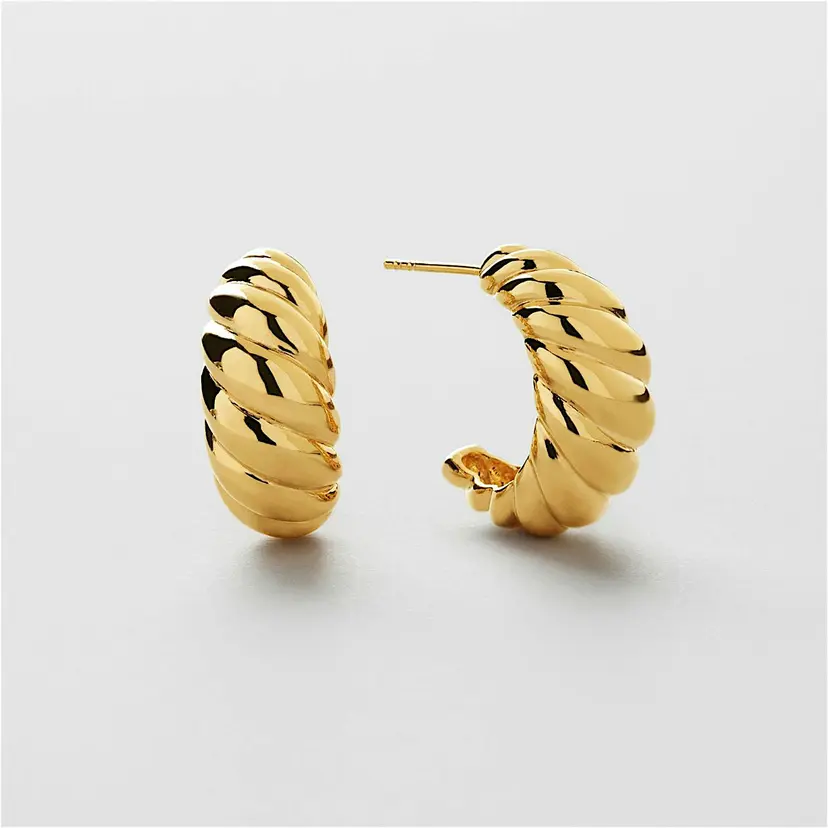 Safira Twisted Studs