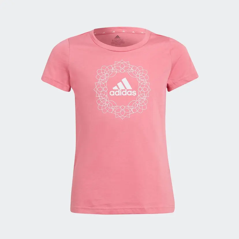 Adidas Rosa G GFX TEE 1 Adidas Tskjorte (116 / 6 år)
