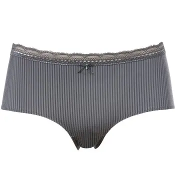 Trofé Trofe Laila Midi Brief Truser Grå polyamid Large Dame