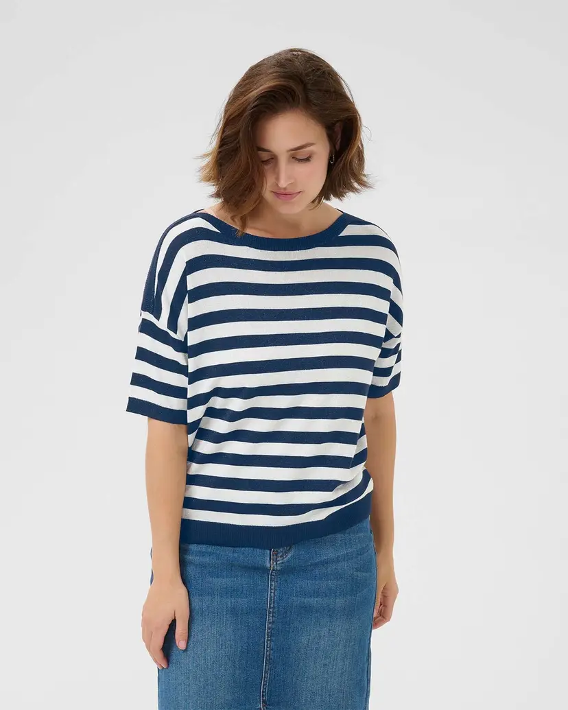 Kaffe Topp Regina Striped