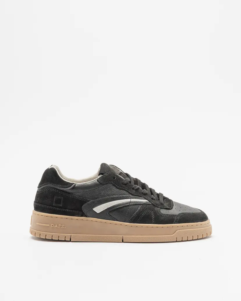 D.A.T.E. D.A.T.E. TORNEO PURE Black Sneakers