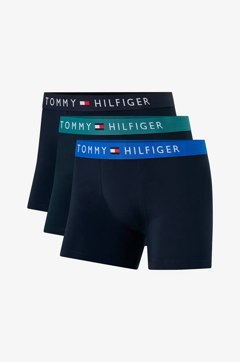 Tommy Hilfiger Boksershorts Brief WB 3-pakning - Blå