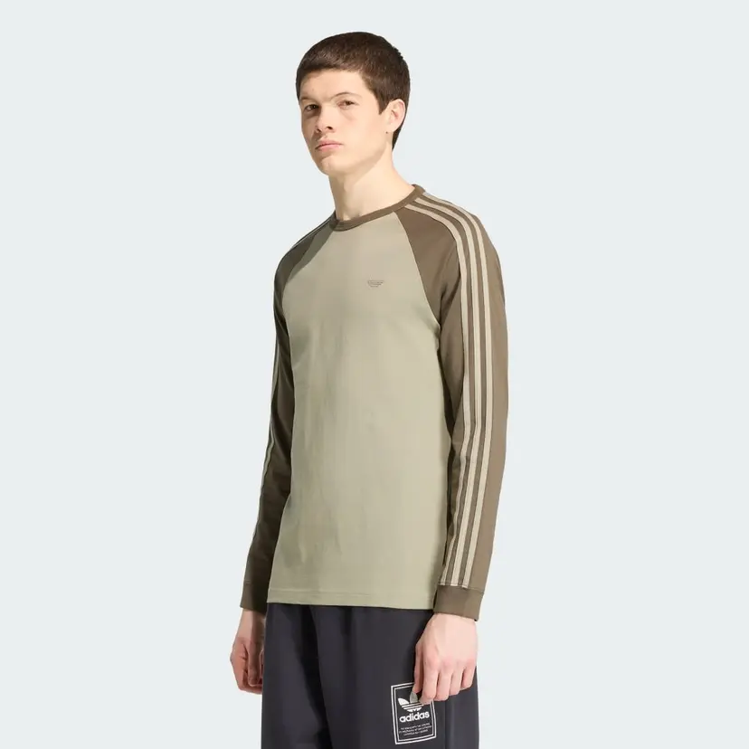 Adidas 3-STRIPES LONGSLEEVE T-SKJORTE