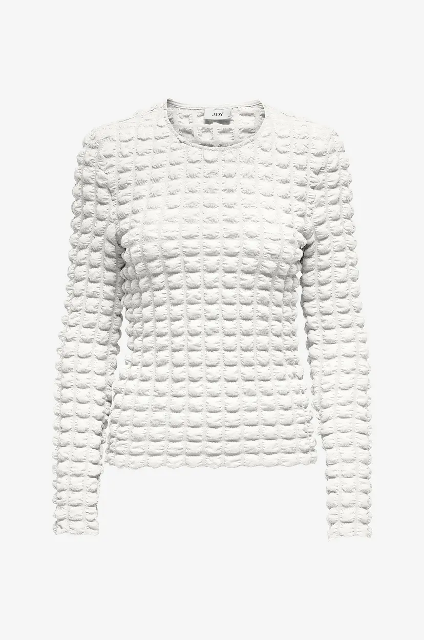 JDY Topp jdyAlba L/S Top Jrs - Hvit