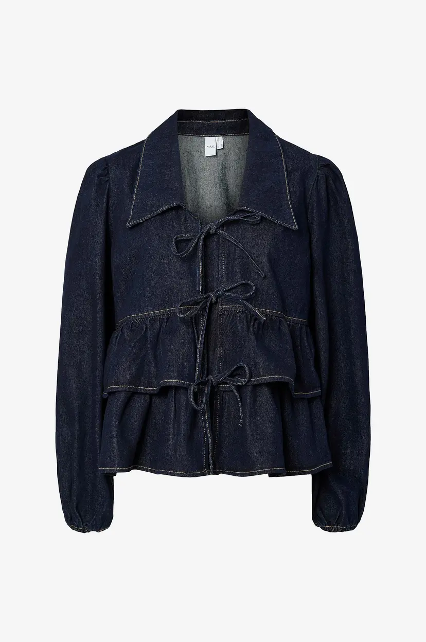 Y.A.S Bluse yasCelina - Blå