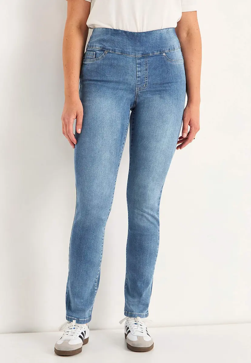 Cellbes of Sweden Stretchy jeggings med høy elastisk midje - to lengder Elin