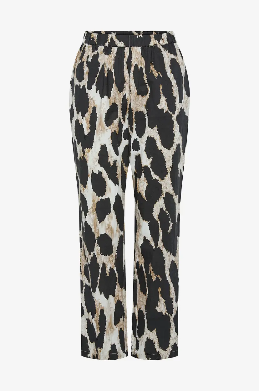 Pieces Bukser pcJade MW Straight Pants D2d - Svart