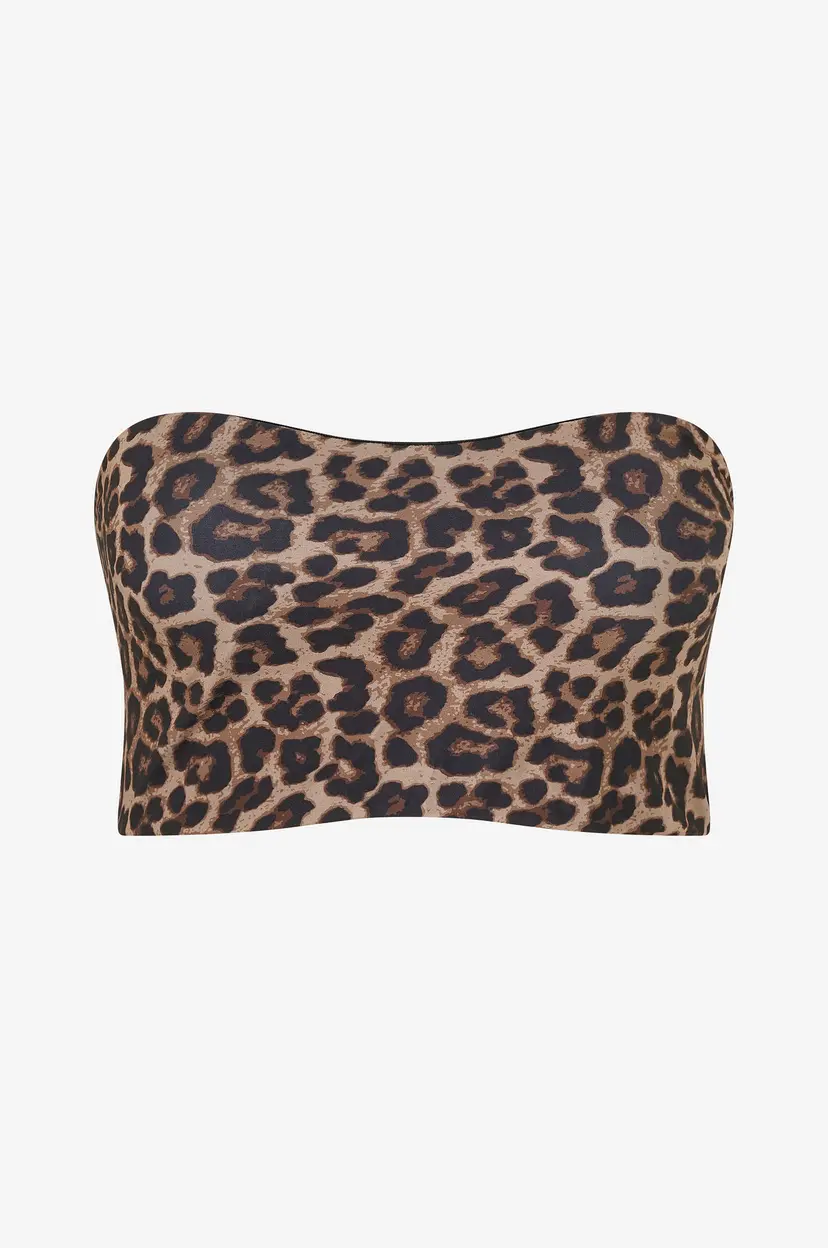 Zizzi Bikini BH caAnne Bandeau - Brun
