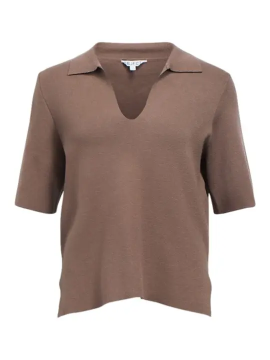 Object Object - Reynard 2/4 Polo Knit - Morel