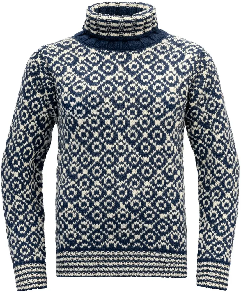 Devold Devold Svalbard Wool High Neck Night Night/Off White