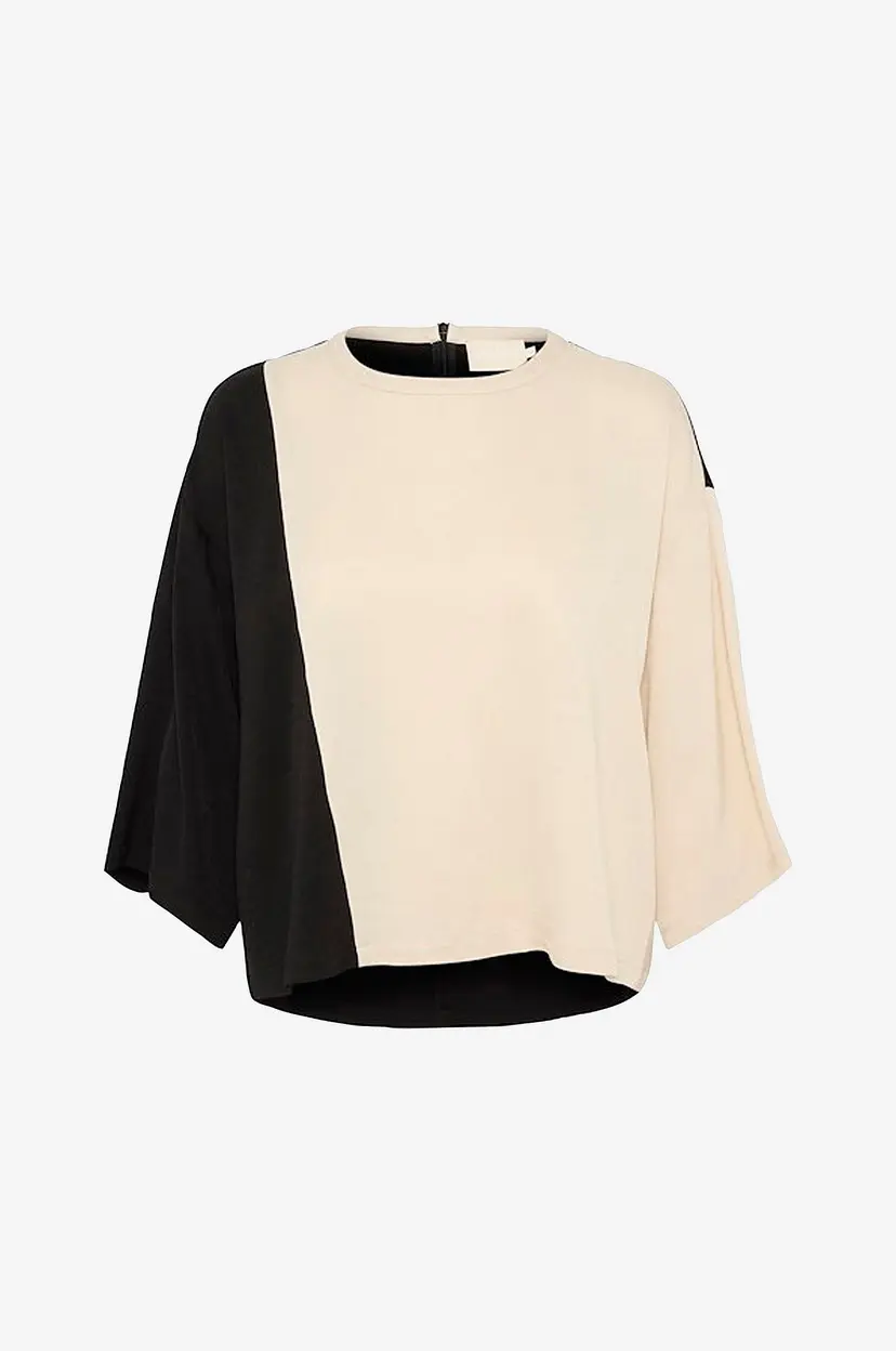 Soaked In Luxury Bluse slCevina Blouse 3/4 - Svart