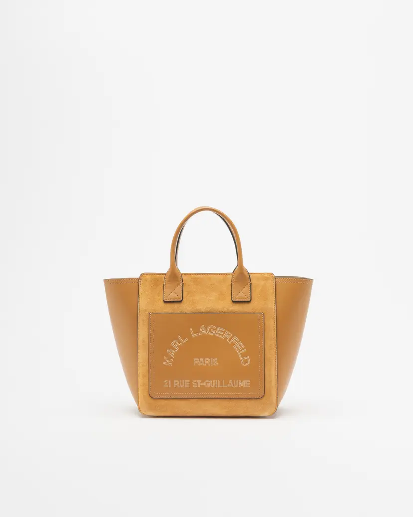 Karl Lagerfeld Karl Lagerfeld K/DAILY SM TOTE SUEDE Camel Tote bag