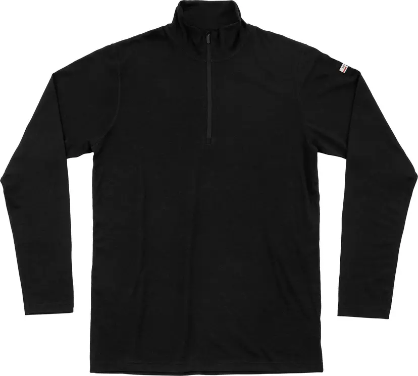 Devold Devold Men's Breeze Plus Merino 200 Zip Neck Black