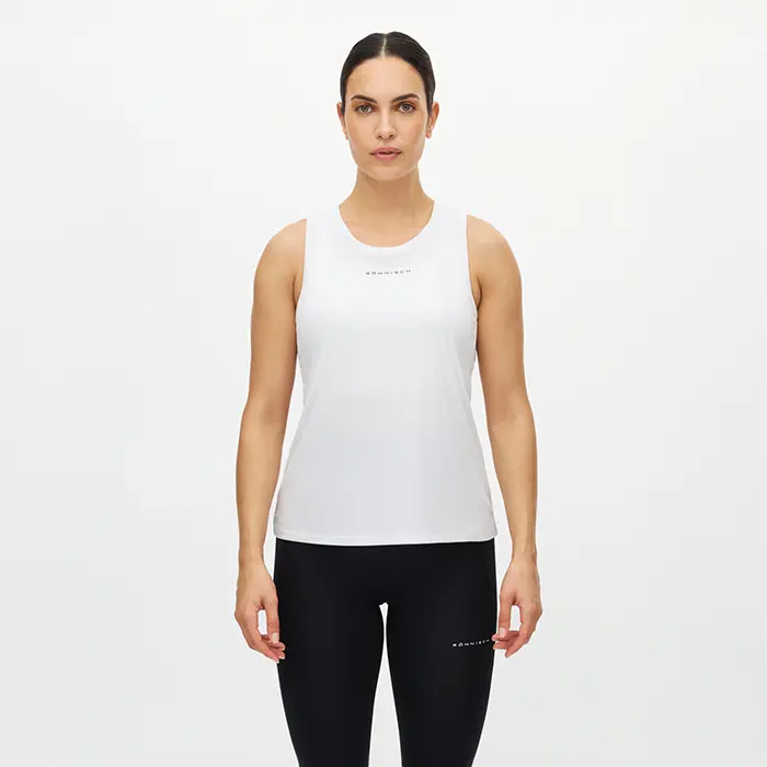 Rohnisch Team Logo Singlet Hvit