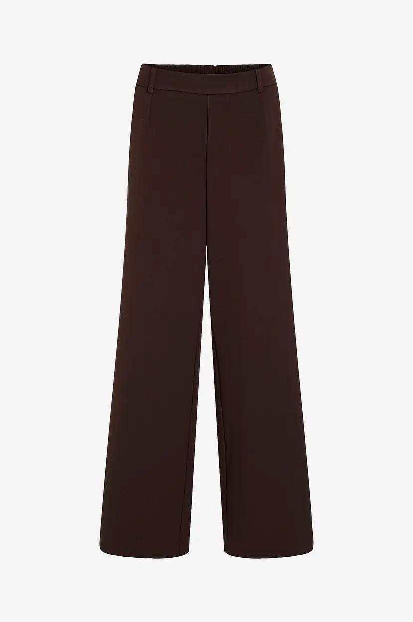 Vila Bukser viVarone HW Wide Pant - Brun