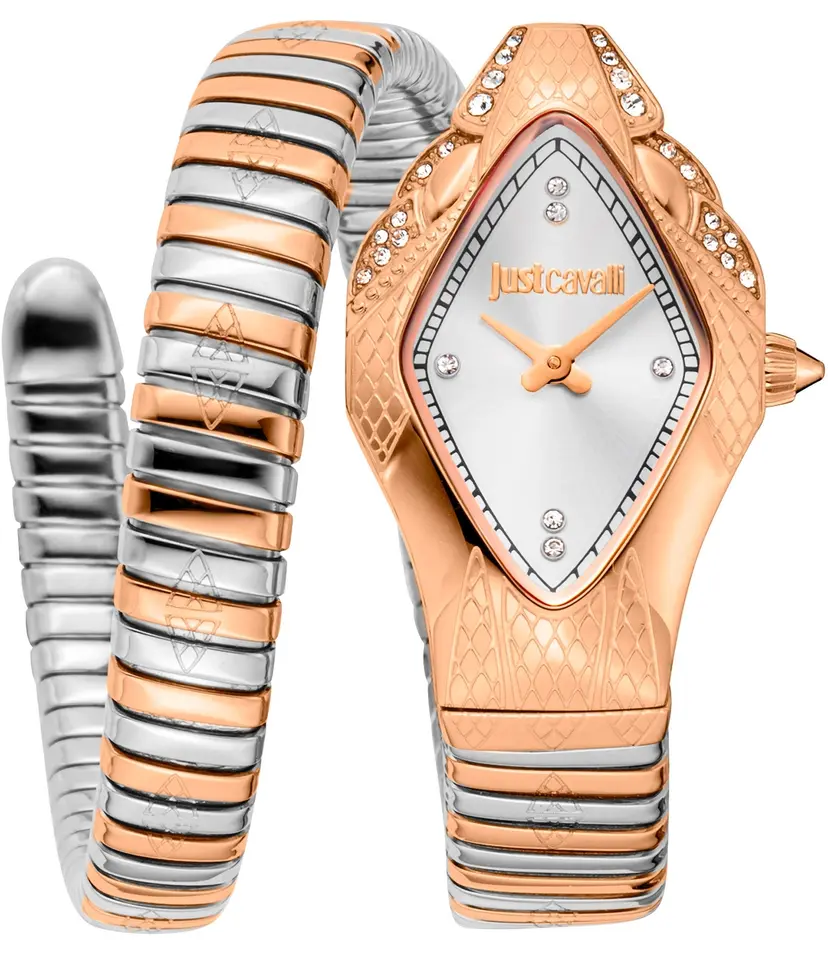 Just Cavalli Just Cavalli Dameklokke JC1L306M0075 Signature Snake